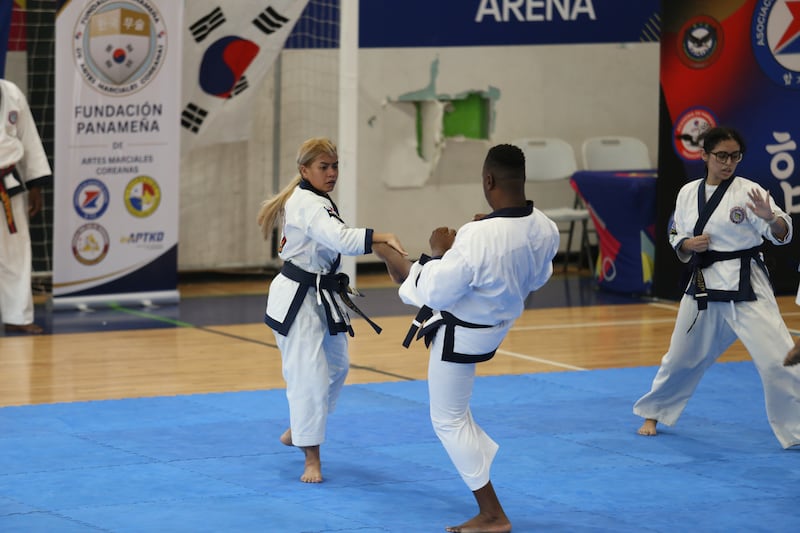 Artes marciales coreanas brillan en exhibición en Panamá