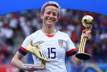 Megan Rapinoe, la mejor jugadora y máxima goleadora del Mundial