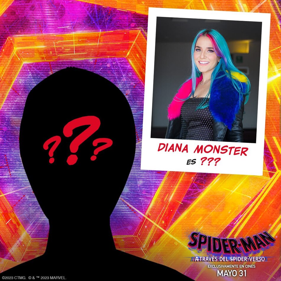 La panameña Diana Monster dará voz a un personaje en ‘Spider-Verso’