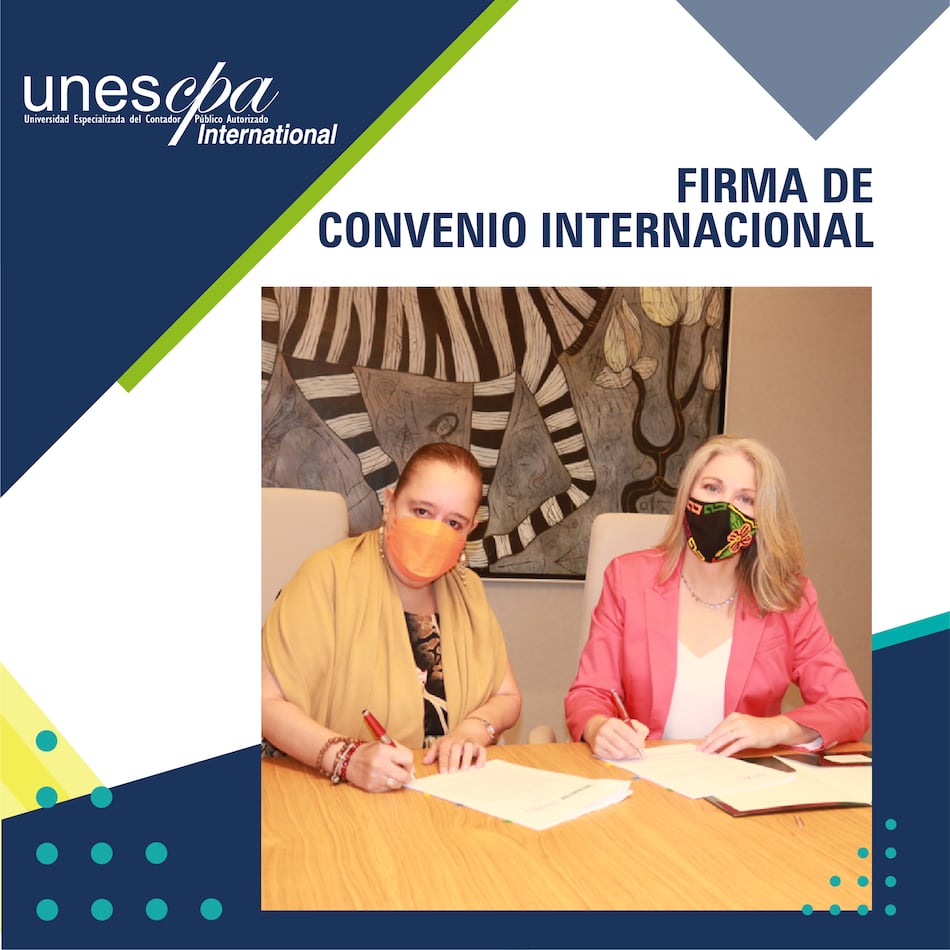 Firma de Convenio Internacional