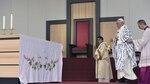 Papa Francisco recorre el parque Bicentenario de Quito tras cita con obispos