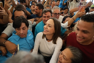 María Corina Machado reaparece en Venezuela: las imágenes y el anuncio de un reencuentro