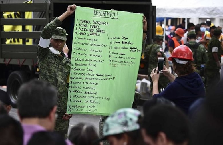 México aún lucha para rescatar sobrevivientes tras sismo