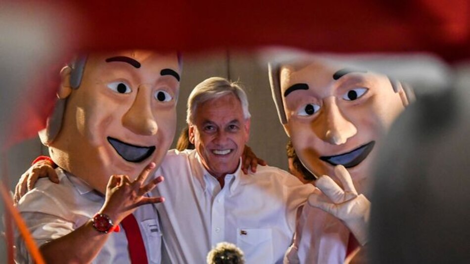 Balotaje de final abierto entre derechista Sebastián Piñera y oficialista Alejandro Guillier