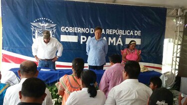 Varela entrega orden de proceder para primera potabilizadora en la comarca Ngäbe Buglé