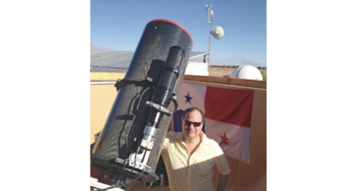 Flechado por la astronomía