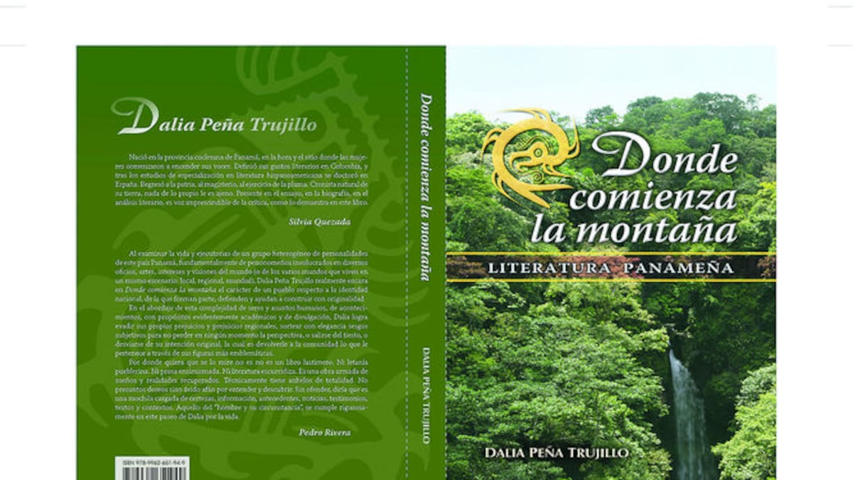 Portada de la obra ‘Donde empieza la montaña’. CORTESÍA