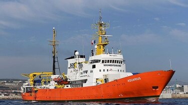 Italia pide el embargo del barco humanitario Aquarius por tratamiento ilegal de residuos