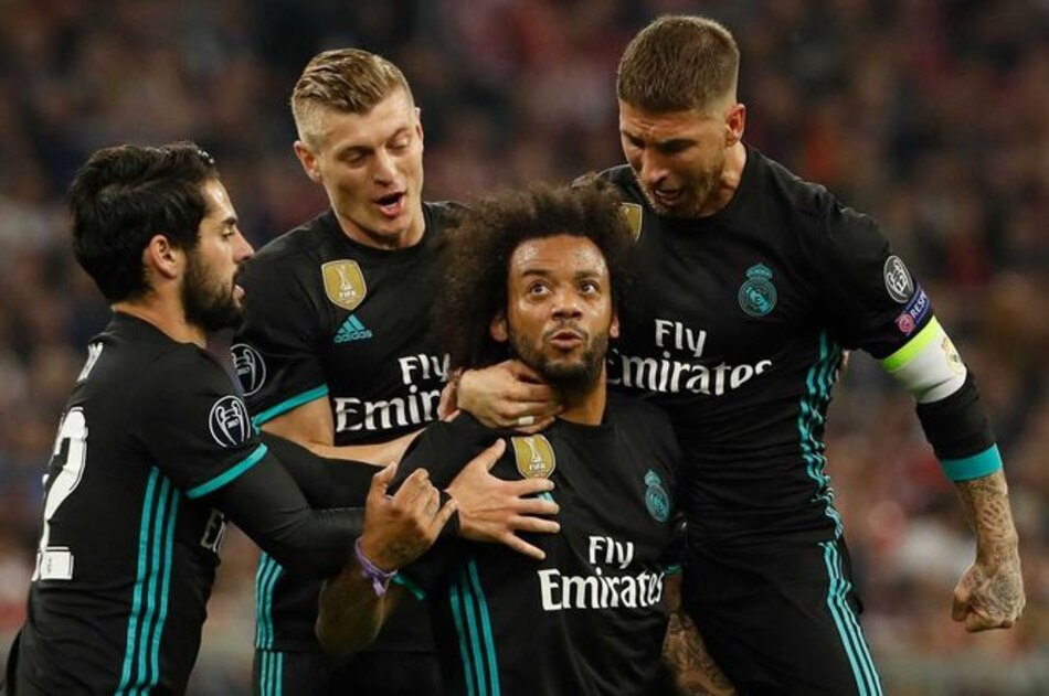 Real Madrid vence 2-1 en Múnich con goles de Marcelo y Asensio
