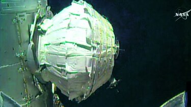 La NASA infla habitáculo