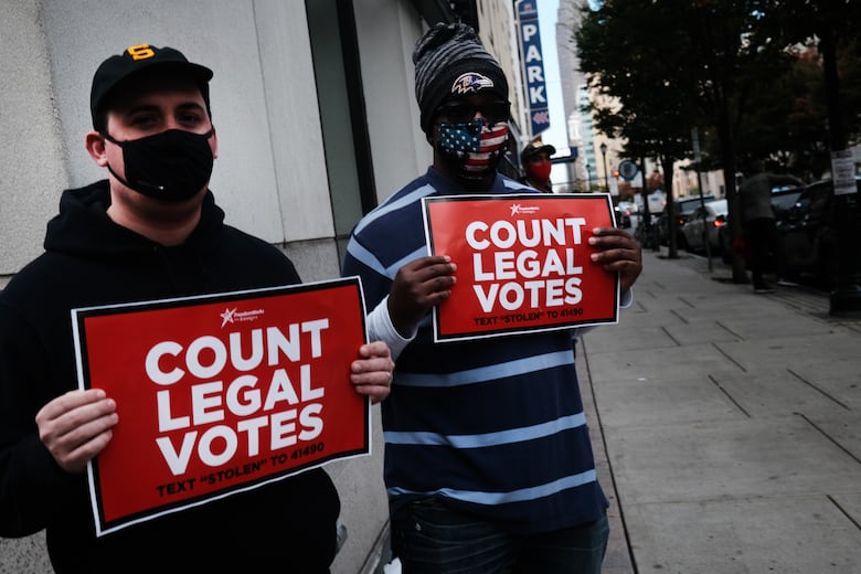 Biden supera a Trump en Georgia y Pensilvania, y acaricia la victoria