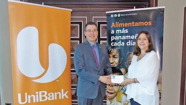 UniBank está orgulloso de ser padrino del Banco de Alimentos de Panamá