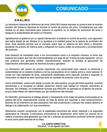 ¿Se conseguirá suficiente arroz con la eliminación del control? Los productores negocian con la industria
