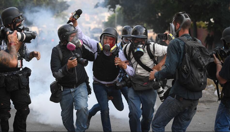 Venezuela: denuncian 244 'ataques a periodistas en primer semestre de 2019