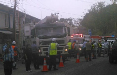 Fallece trabajador en Vacamonte tras recibir descarga eléctrica