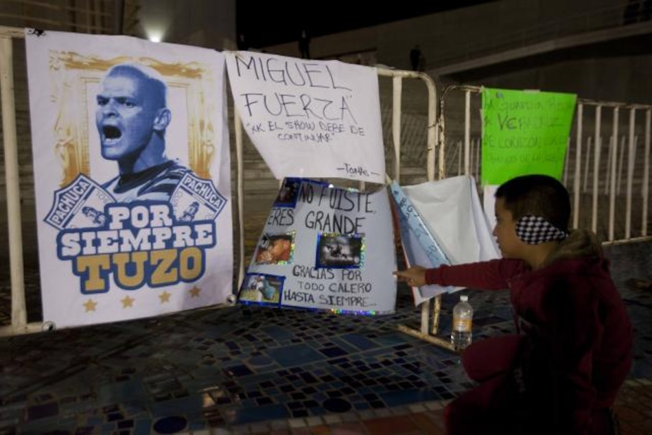 Miles de aficionados dieron el último adiós al colombiano Miguel Calero