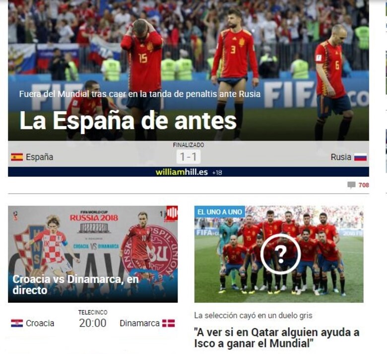 España se va por un 'chasco' en la 'ruleta rusa'