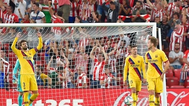 Barcelona abre la liga española con derrota ante Athletic