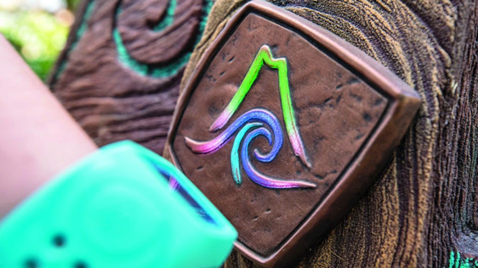 Filas virtuales en parque temático