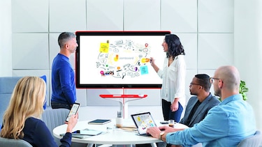 Canvas táctil para las lluvias de ideas