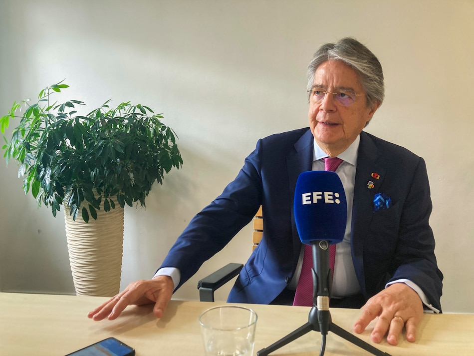 El expresidente de Ecuador, Guillermo Lasso, pide a las cortes internacionales actuar sobre Venezuela