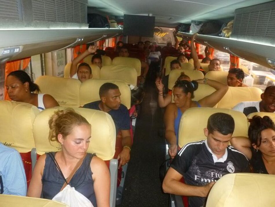 Culmina el traslado de cubanos hacia México