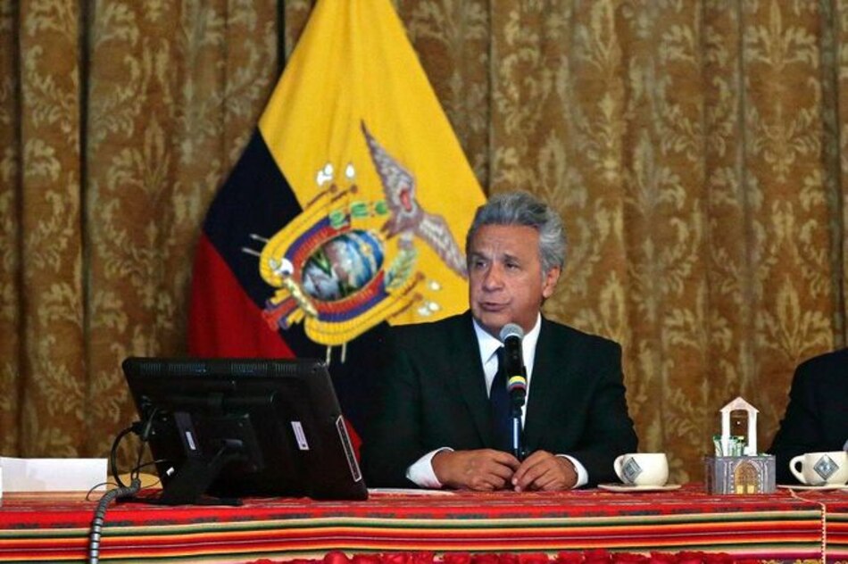 Presidente de Ecuador pide sanciones para casos de corrupción