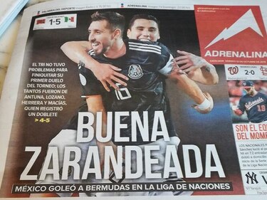 Prensa mexicana califica de ‘puro trámite’ la victoria sobre Bermudas y ahora apunta a Panamá