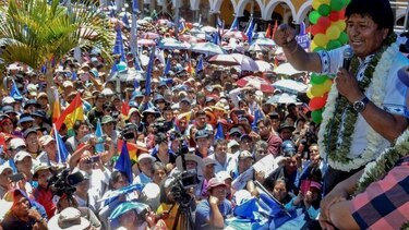 Morales pide a la comunidad internacional probar que hizo fraude