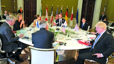 El G7 busca unidad sobre Siria