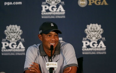 Woods llega al PGA Championship con una meta modesta