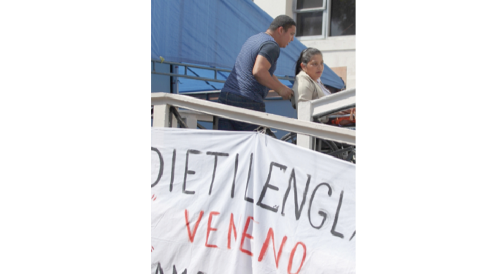 Víctimas del dietilenglicol sin certificados, en limbo jurídico