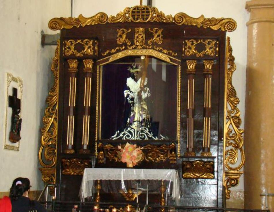 Todo listo para recibir a los seguidores del Cristo Negro de Portobelo