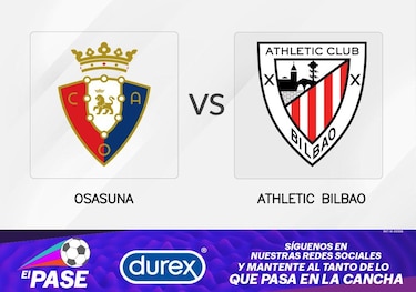 Athletic de Bilbao medirá fuerzas hoy con Osasuna