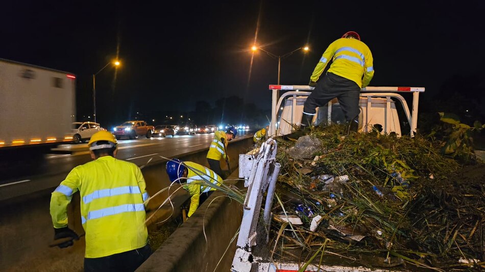 MOP extiende trabajos nocturnos de mantenimiento en la Autopista Arraiján–La Chorrera