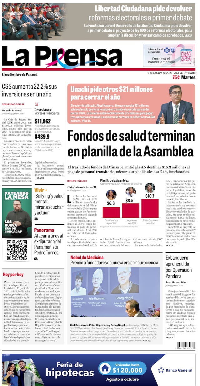 Portadas La Prensa