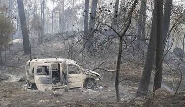 Los incendios forestales en España y Portugal dejan 30 muertos
