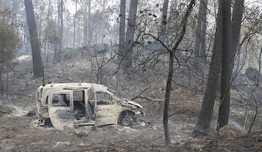 Los incendios forestales en España y Portugal dejan 30 muertos