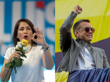 Empieza la votación de presidenciales ecuatorianas con Noboa y González como candidatos