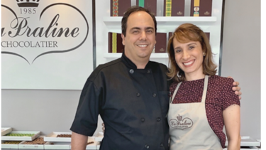 La vitrina de chocolate