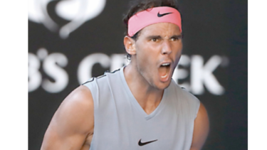 Rafael Nadal se mantiene activo en Abierto de Barcelona