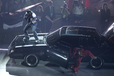 Kendrick Lamar y su espectáculo de medio tiempo del Super Bowl