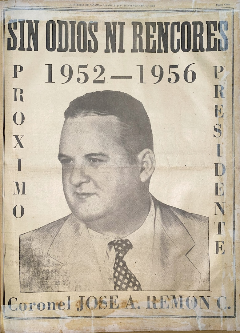 Policías, polleras y asesinato: la vida de José Antonio y el tratado Remón Eisenhower