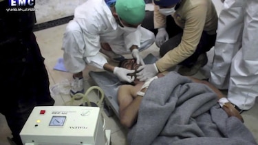 Al menos 58 muertos por un ataque 'químico' en Siria