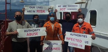 Marinos panameños cumplen un mes detenidos en Trinidad y Tobago