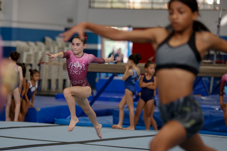 El primer gimnasio de Rebeca Andrade vive la explosión de interés de las niñas brasileñas