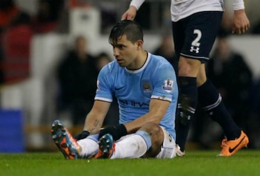 Agüero regresa al City para decisivo choque con el Liverpool