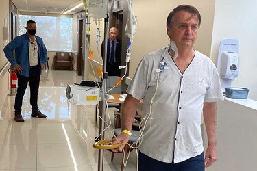 Bolsonaro recibe alta médica tras padecer obstrucción intestinal