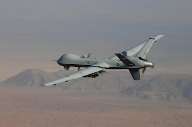 Estados Unidos descarta que la colisión de un caza ruso con su dron fuera un accidente