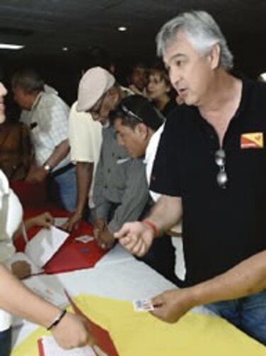 Molirena votó ayer para el Parlacen